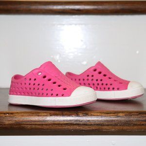 Hot Pink Native Shoes - Toddler 4